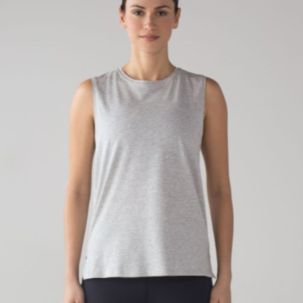 lululemon Love Sleeveless Tank: Heathered Vapor